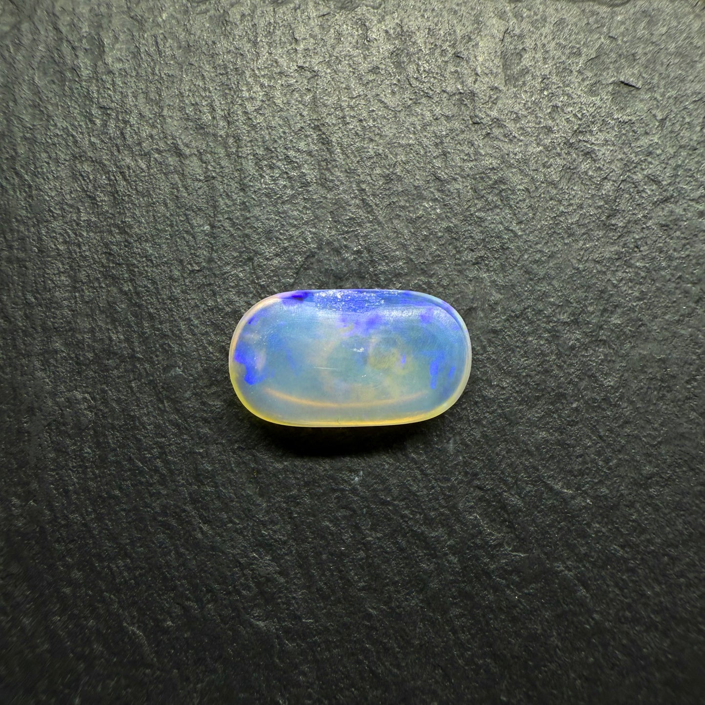 Larger Crystal Opal With Good Depth of Color And A Blocky Pattern