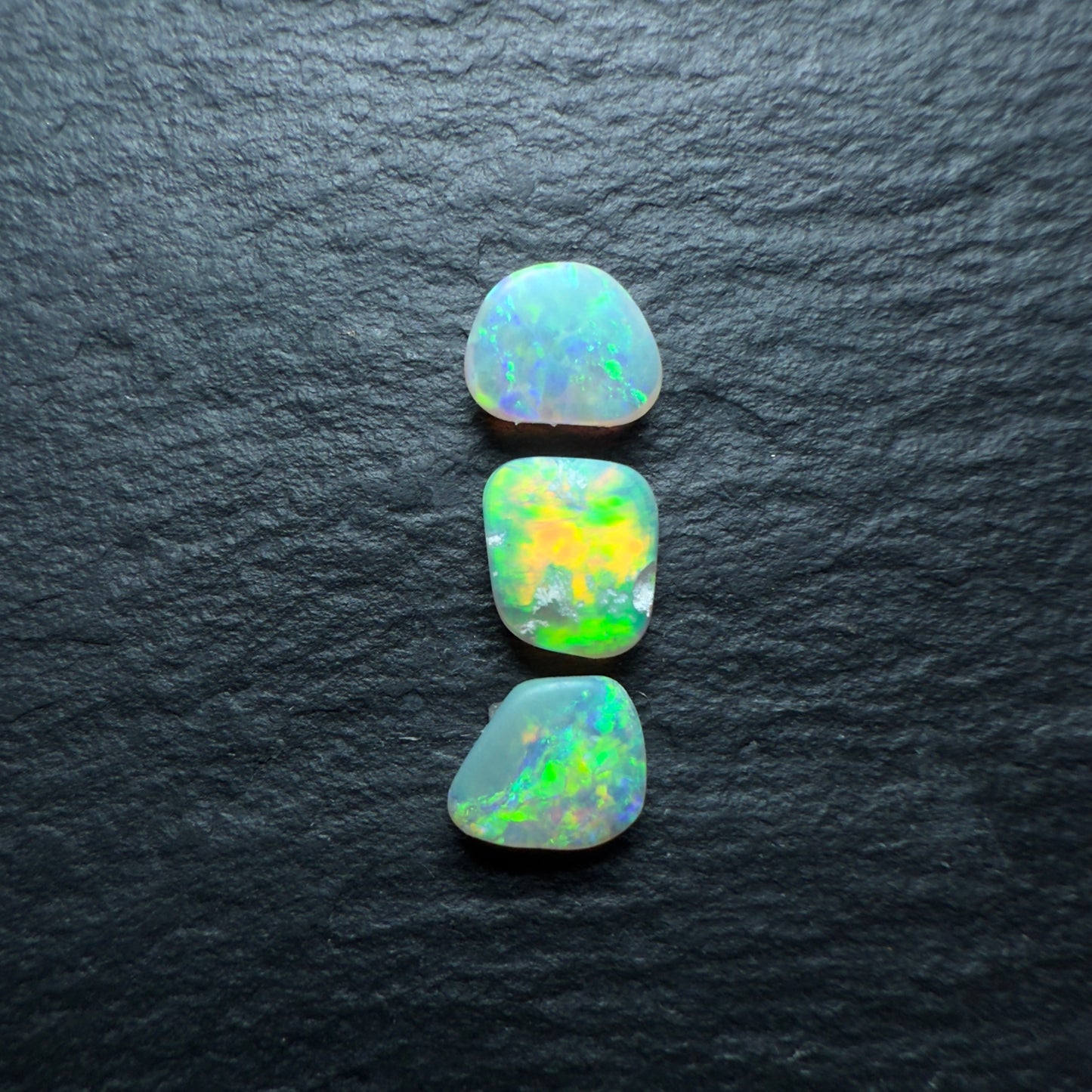BUNDLE (price for parcel) Freeform Crystal Opals With Bright Flashes And Multiple Colors