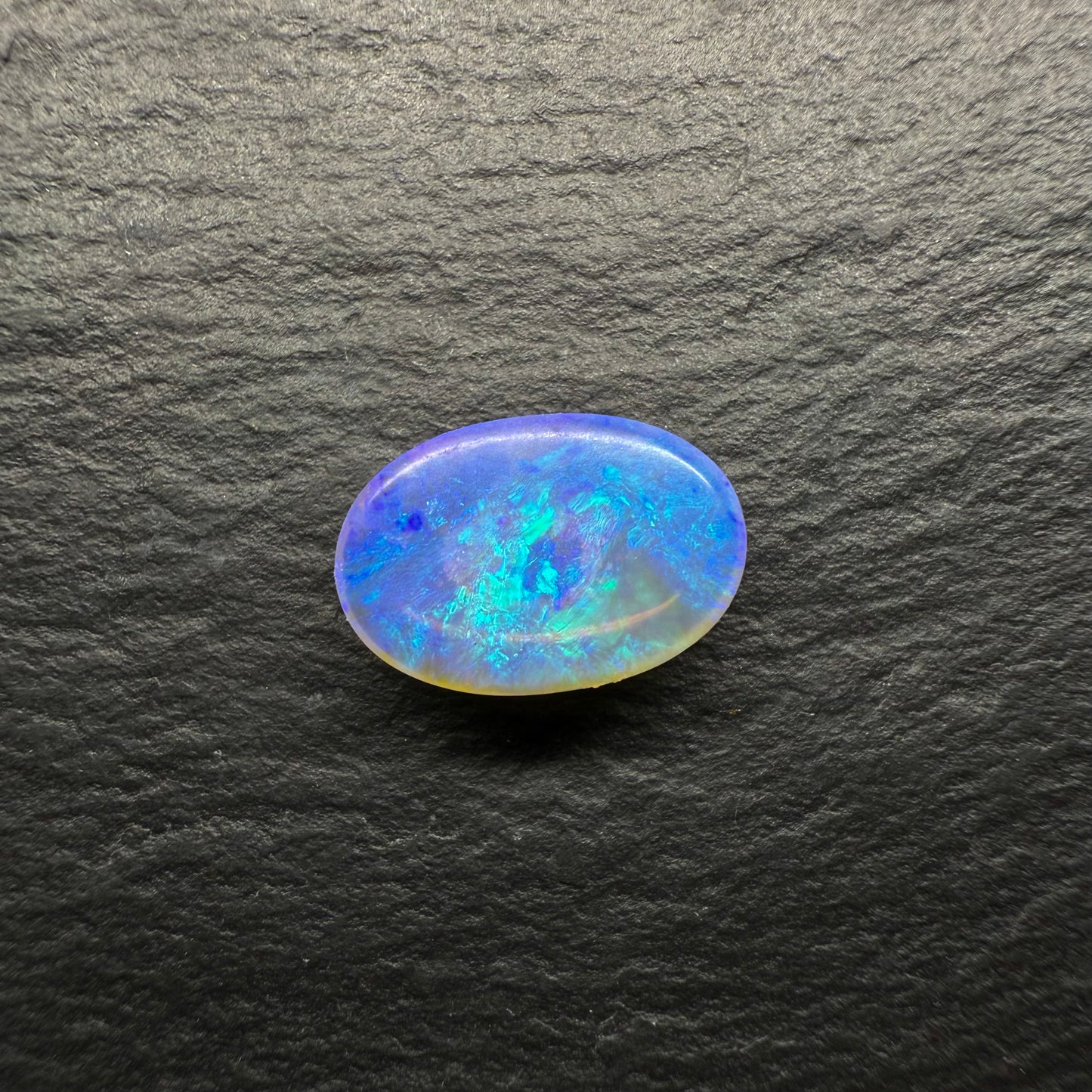 2.89ct Gem Crystal Opal With Minty Blue-Greens And Lots Of Depth