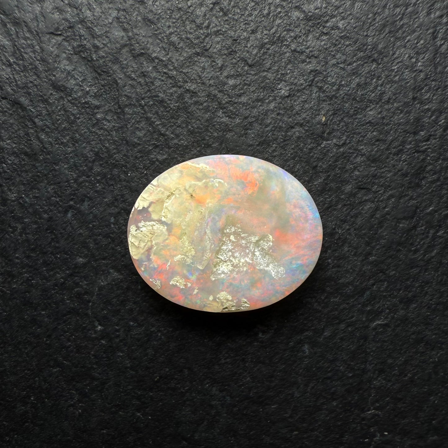 1.59ct Dark Opal With A Sunset Color Palette And A Mix Of Small Flash And Other Patterns