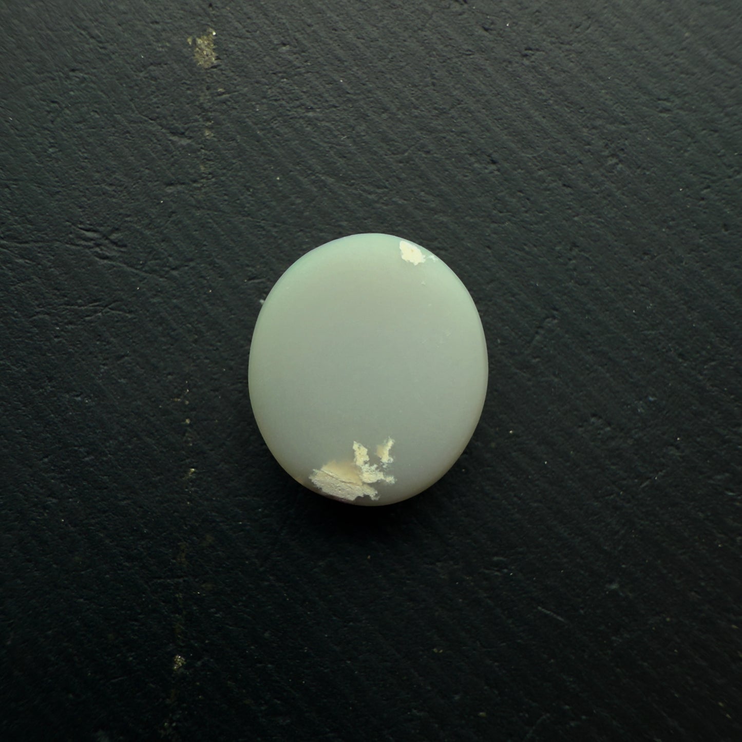 2.66ct Gem Black Opal With Vivid Gold Green Floral Pattern