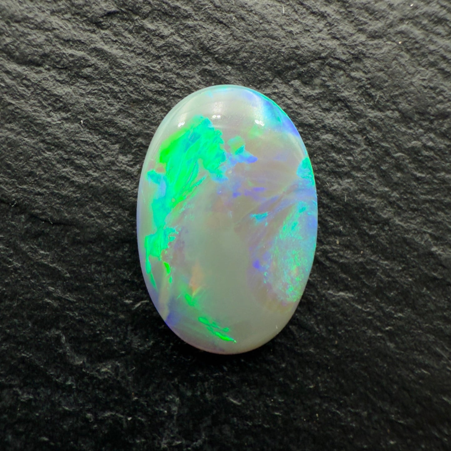 2.1ct Dark Opal, With a Minty Green - Blue Play Of Color