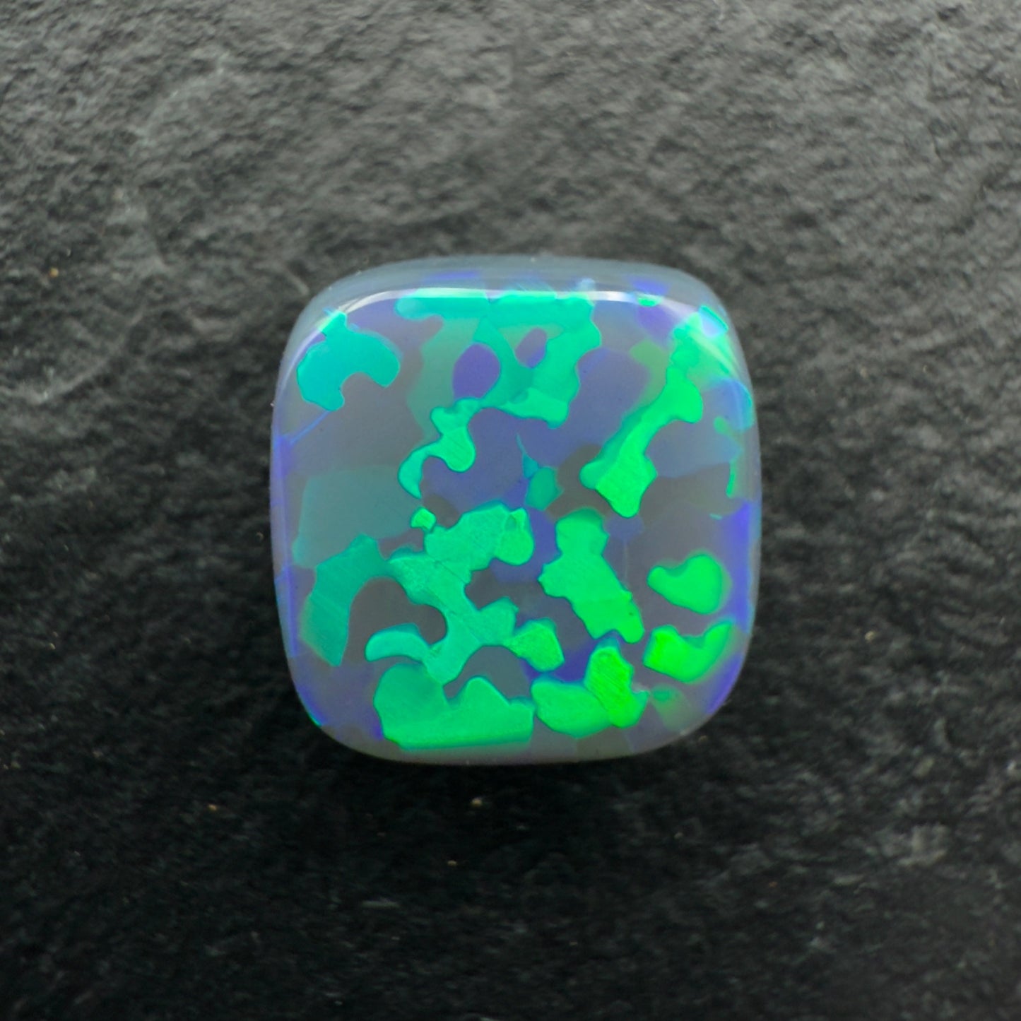 3.3ct Gem Black opal With ultra Rare Paisley Pattern