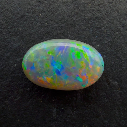 1.65cts Affordable Gem Dark Opal With A Beautiful Red Pink Multicolor Pattern