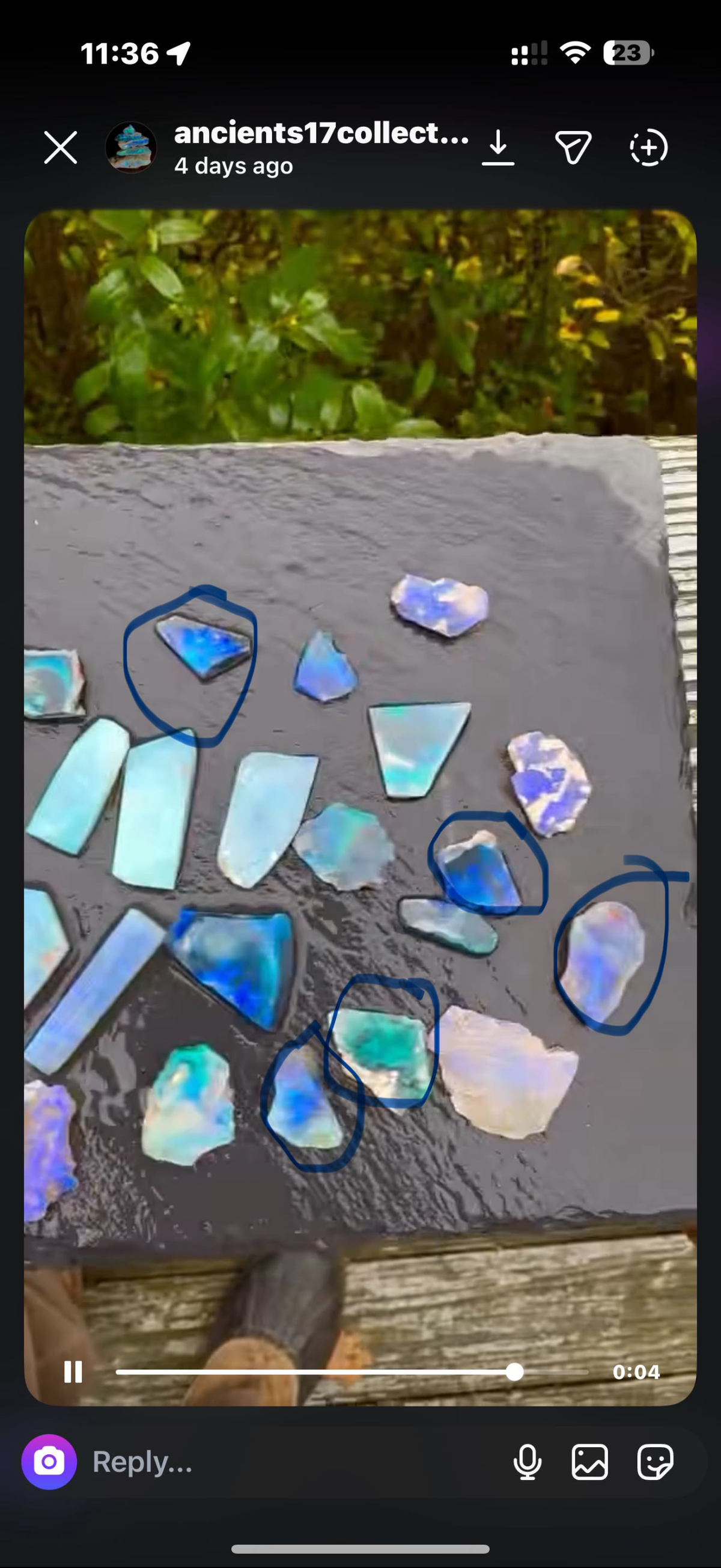 Parcel for Angelica From Lightning Ridge Australia