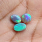 Assorted Dark opals with mixed patterns and green-blue-yellow color play