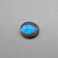 1.75cts Dark Opal with vivid light blue broadflah pattern, with excellent dispersal