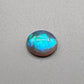 1.75cts Dark Opal with vivid light blue broadflah pattern, with excellent dispersal