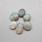 Assorted Crystal, Dark opal and Black Opals with mixed patterns and colors