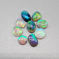 Assorted micro gem opals