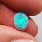 1.6cts Dark Opal with a teal color pallet and a blocky broad flash pattern.