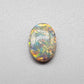 4cts Black Opal with a warm color pallet an mixed patterns