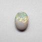 4cts Black Opal with a warm color pallet an mixed patterns