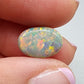 4cts Black Opal with a warm color pallet an mixed patterns