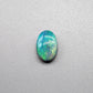 1.76cts  black Opal with a mossy teal color pallet