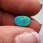 1.76cts  black Opal with a mossy teal color pallet