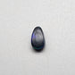 1.15 cts black Opal with vivid teal and broad flash pattern