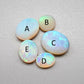 Assorted matte Opals