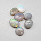 assortment crystal, dark opals