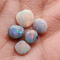 Assorted  Black and Dark opals with pastel palette