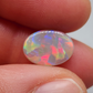 3.2cts Dark Opal with brilliant flagstone pattern and a sunset color palette