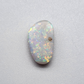 3cts Dark Opal with flagstone pattern and pastel color palette