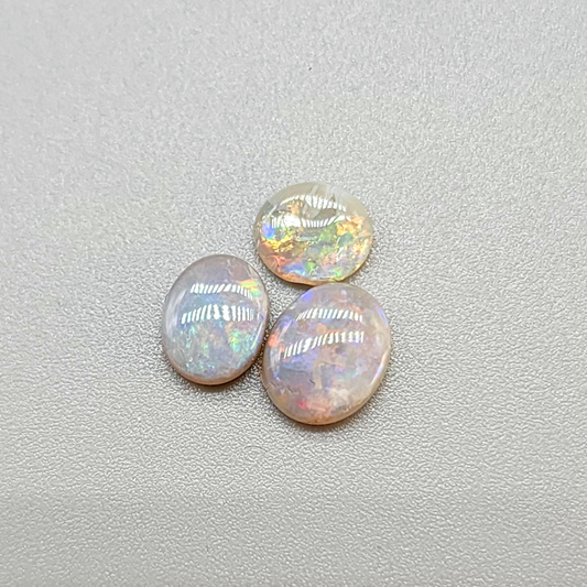 Assorted  Dark opals with pastel colors