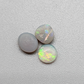 BUNDLE- Set of 3 Dark opals with vivid colors