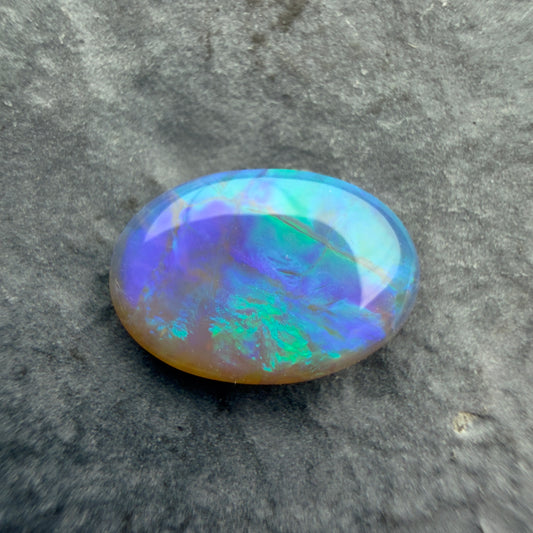 1.43cts Crystal Opal With A Blue, Green Play Of Color, From Lighting Ridge Australia