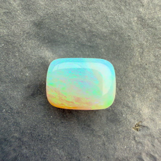 1.18cts Affordable Crystal Opal With A Blue Green Play Of Color, From Lightning Ridge Australia
