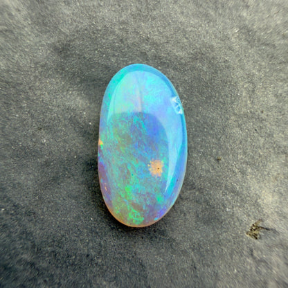 0.83cts Affordable Crystal Opal With A Blue Green Play Of Color, From Lightning Ridge Australia