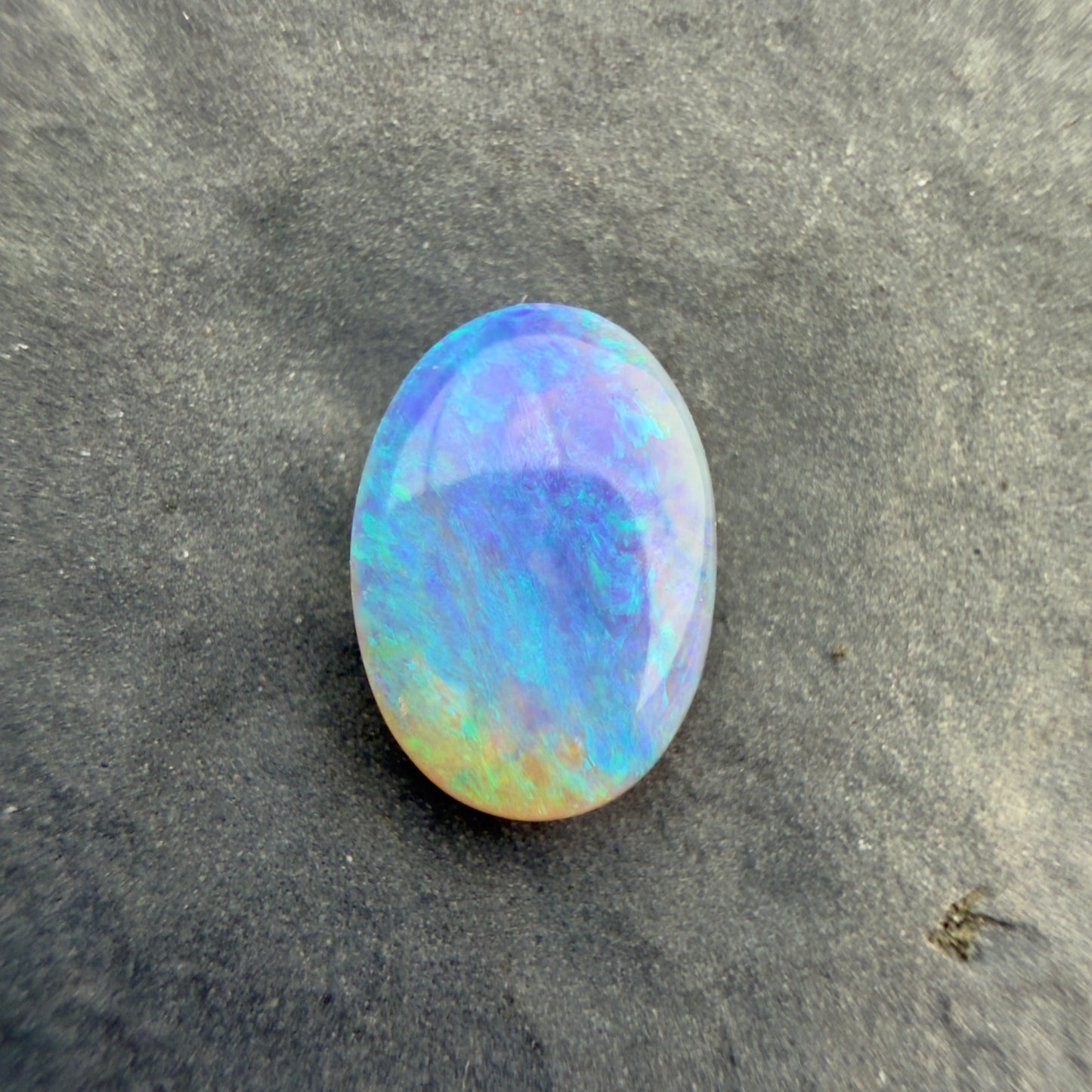 0.86cts Affordable Crystal Opal With A Blue Green Play Of Color, From Lightning Ridge Australia