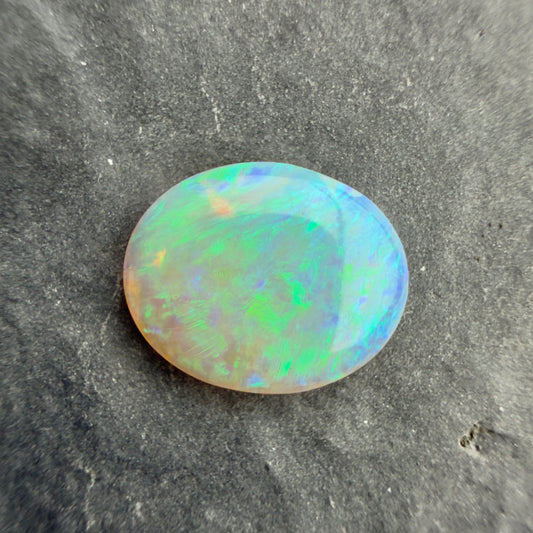 1.15cts Affordable Crystal Opal With A Green Blue Play Of Color, From Lightning Ridge Australia (Copy)