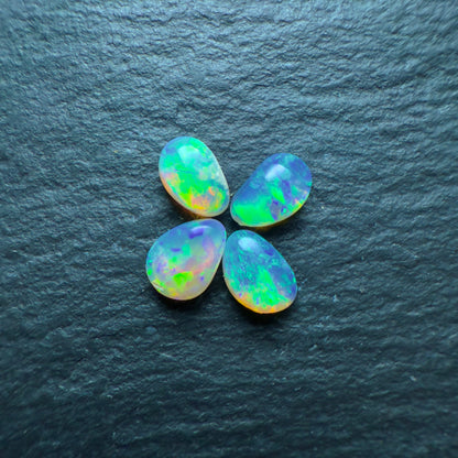 BUNDLE (price for parcel) Small Freeform Crystal Opals With Bright colors And Depth