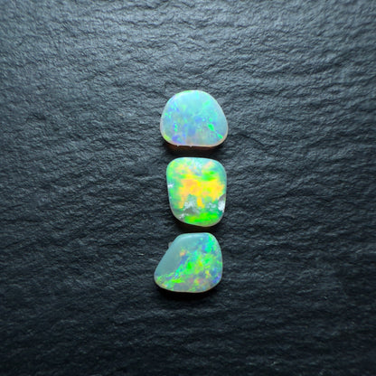 BUNDLE (price for parcel) Freeform Crystal Opals With Bright Flashes And Multiple Colors