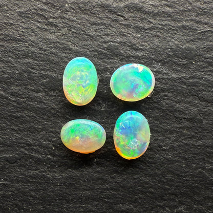 BUNDLE (price for parcel) Small Crystal Opals With Bright Greens And Lots Of Depth