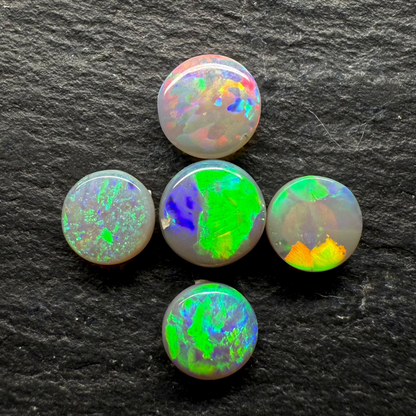 BUNDLE (price for parcel) Dark Opals Rounds  With Assorted Color Palettes