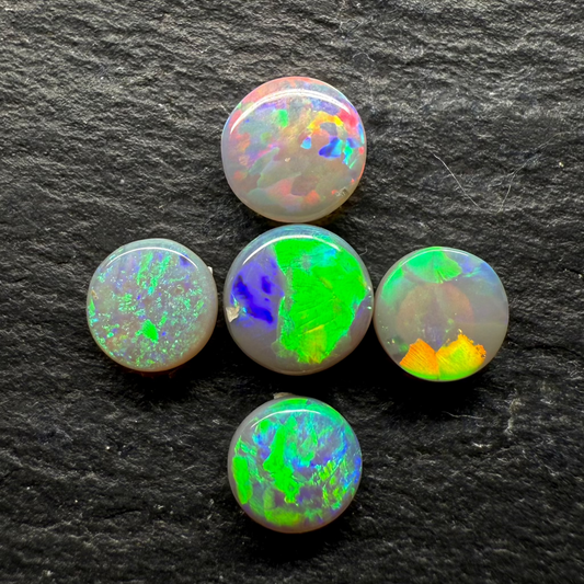 BUNDLE (price for parcel) Dark Opals Rounds  With Assorted Color Palettes