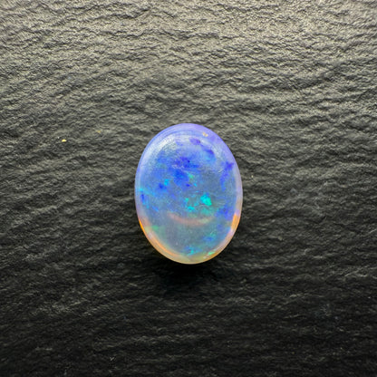 2.8ct Gem Crystal Opal With a Well Distributed Pattern Showcasing Minty Blue-Greens