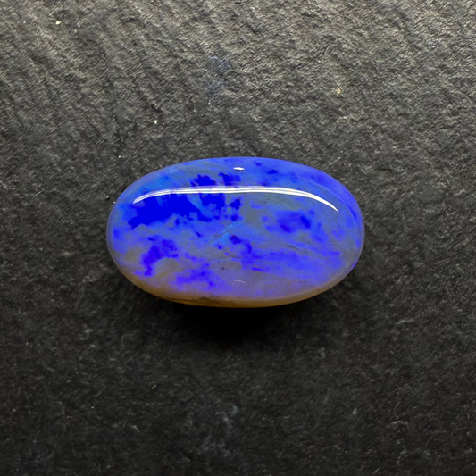 2.97ct Crystal Opal With Violet Color Play And A High Dome