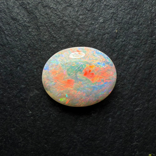 1.59ct Dark Opal With A Sunset Color Palette And A Mix Of Small Flash And Other Patterns