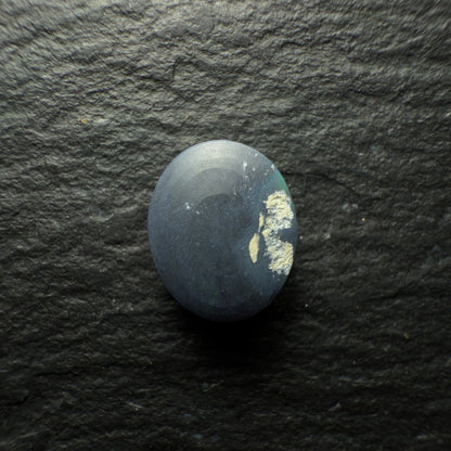 0.76ct Black Opal, This Gem Has Speckled mossy Pattern With A Green, Blue Color Play