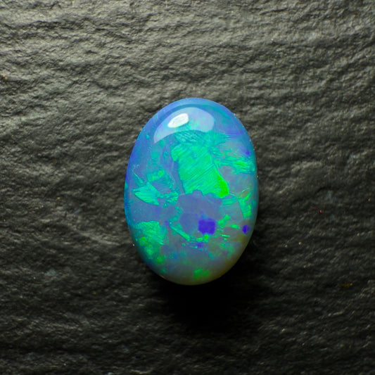 1.17ct Black Opal, This Gem Has A Lovely Minty Green Color Palette And Lots Of Depth