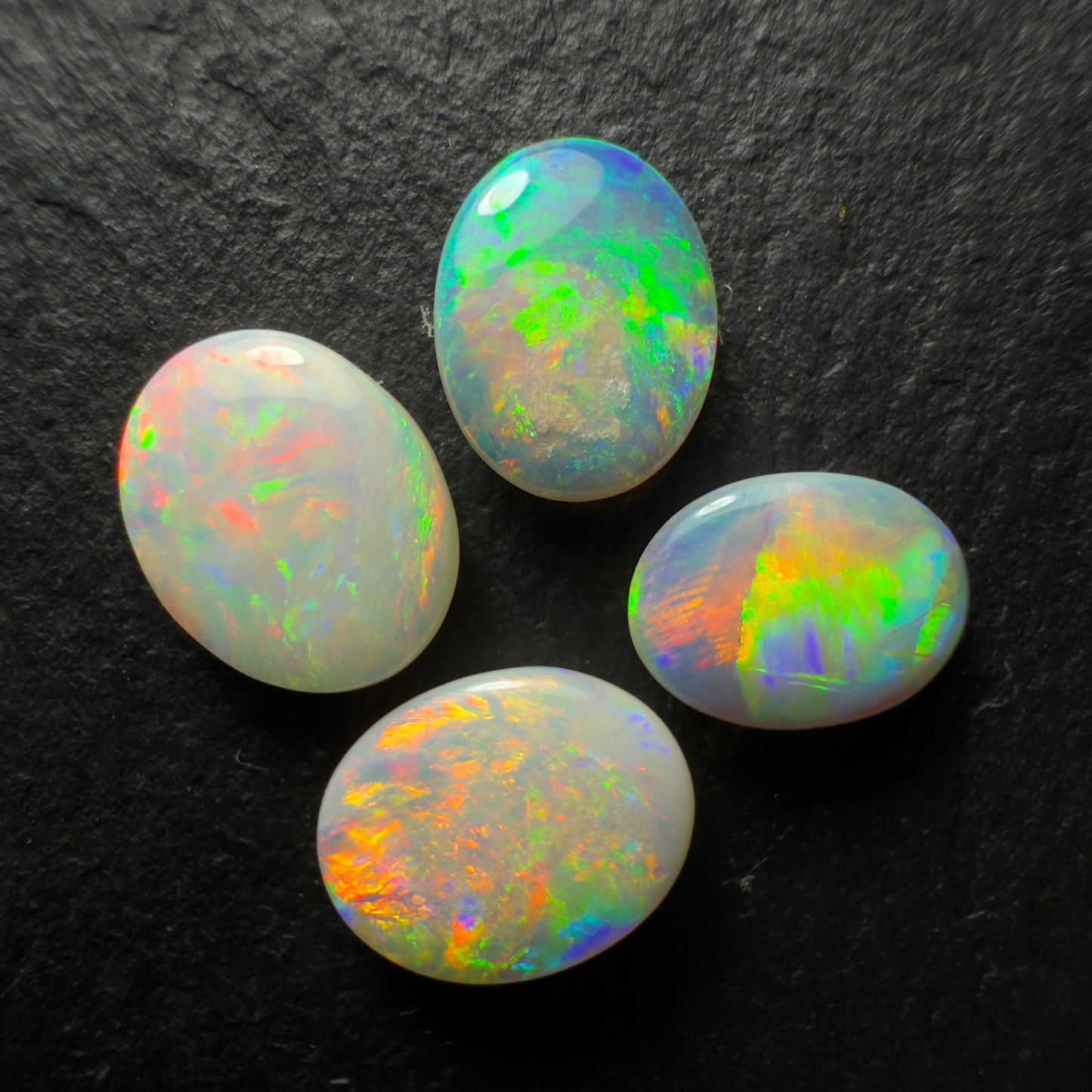 BUNDLE (Price For Parcel) Crystal Opals With Mixed Colors And Patterns
