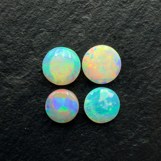 1.19ct Bundle (Price For Parcel) Assorted Round Crystal Opals