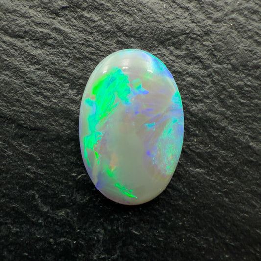 2.1ct Dark Opal, With a Minty Green - Blue Play Of Color