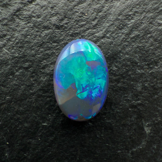 0.77ct Dark Opal With a Lovely Blue-Green Color palette