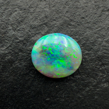 1.28cts Affordable Dark Opal With A Speckled Blue Green Pattern