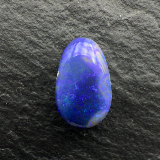 1.06ct Affordable Black opal With A Dark Purple Color Palette