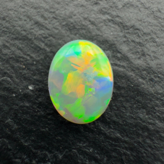 0.76ct Crystal Opal With A Lovely blocky Pattern